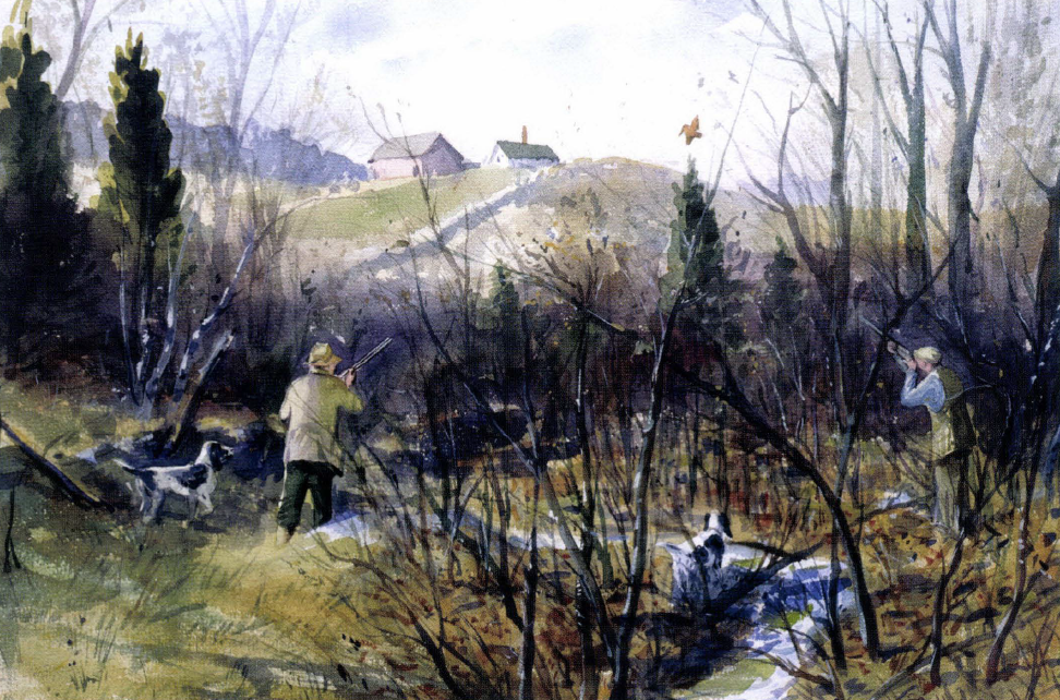 Ripley hunting painting